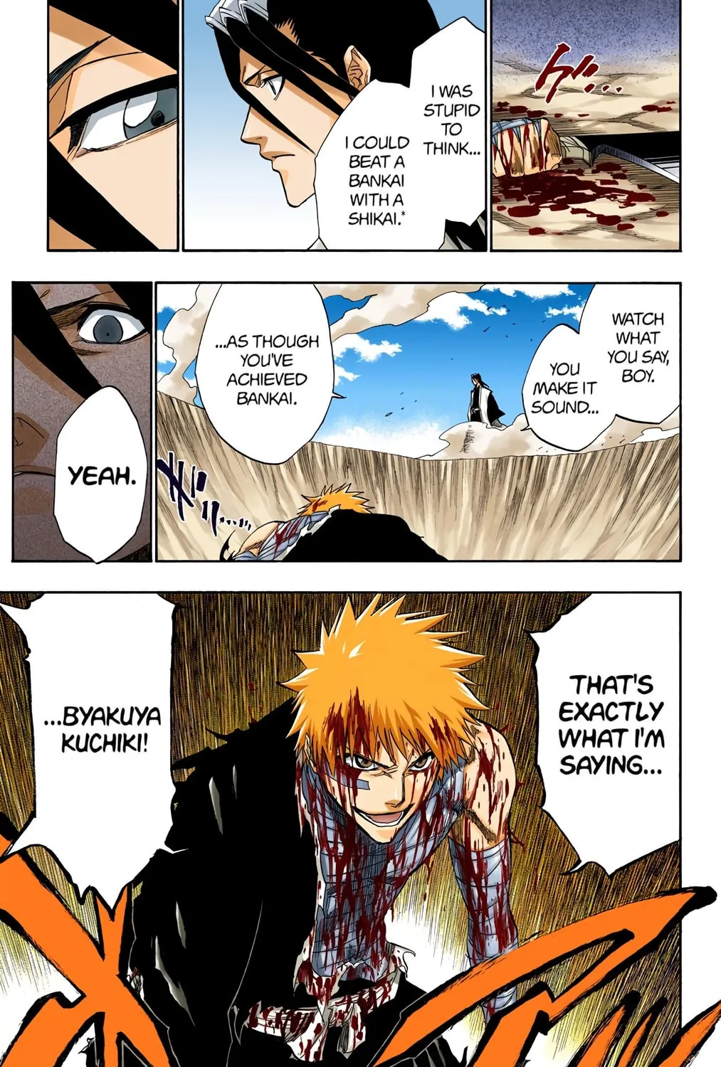Bleach Colored Manga