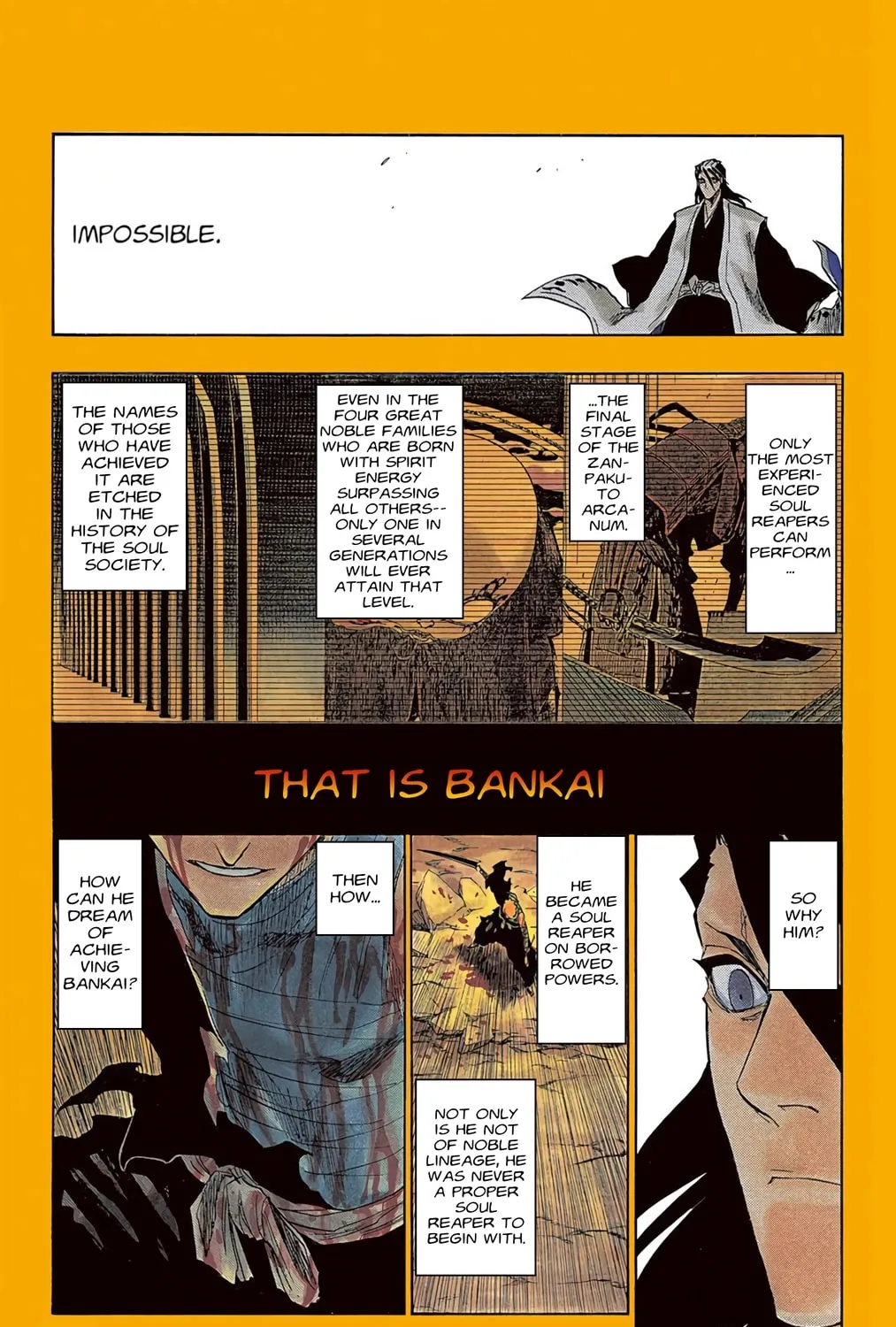 Bleach Colored Manga