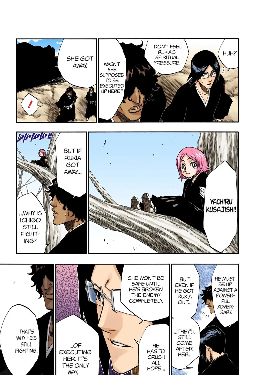 Bleach Colored Manga