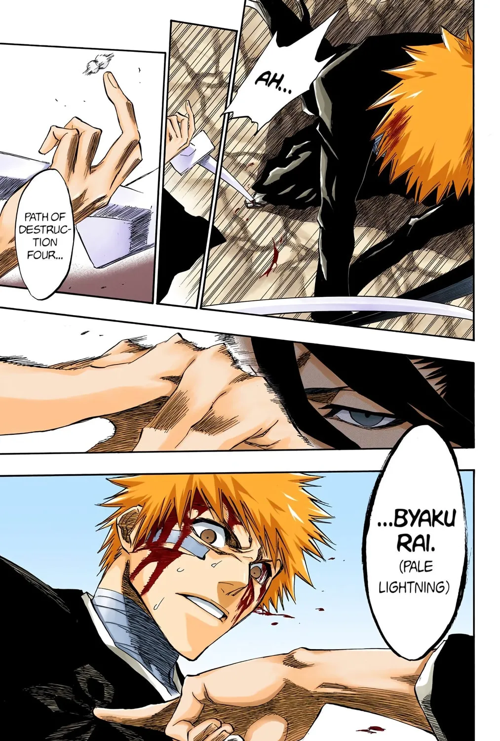 Bleach Colored Manga
