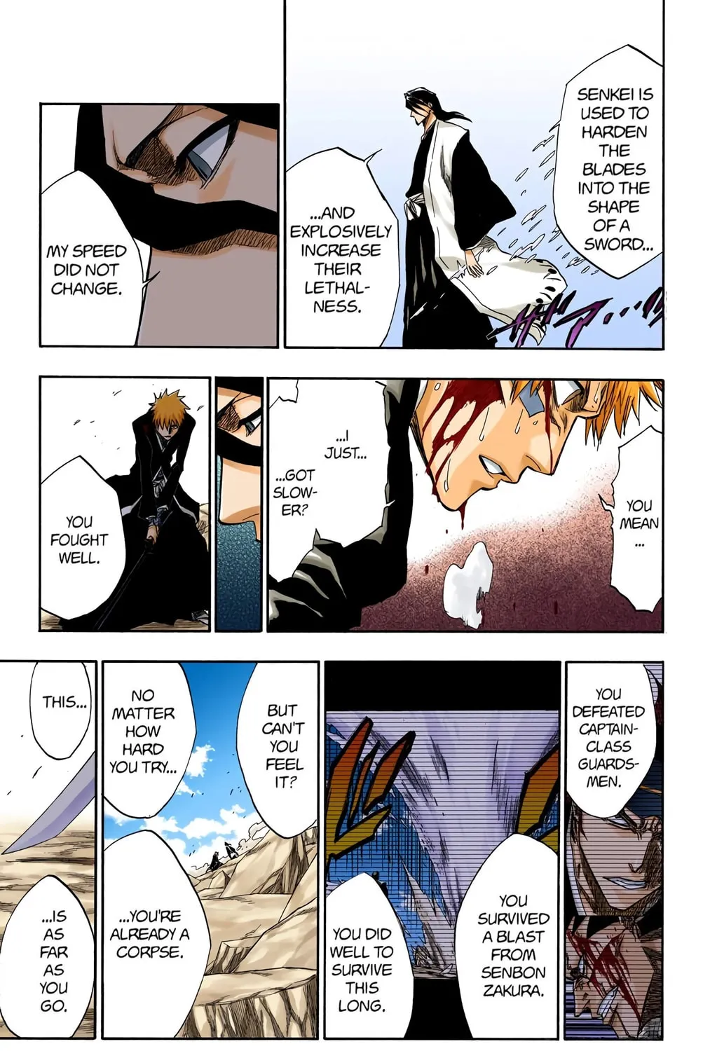 Bleach Colored Manga