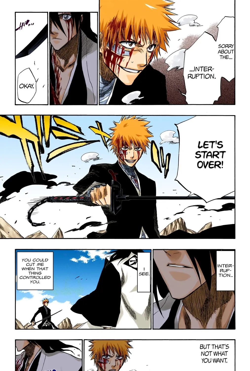 Bleach Colored Manga