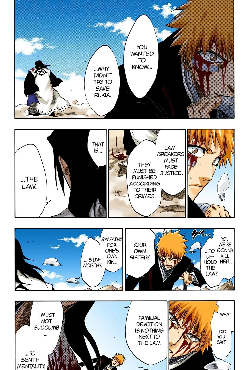 Bleach Colored Manga
