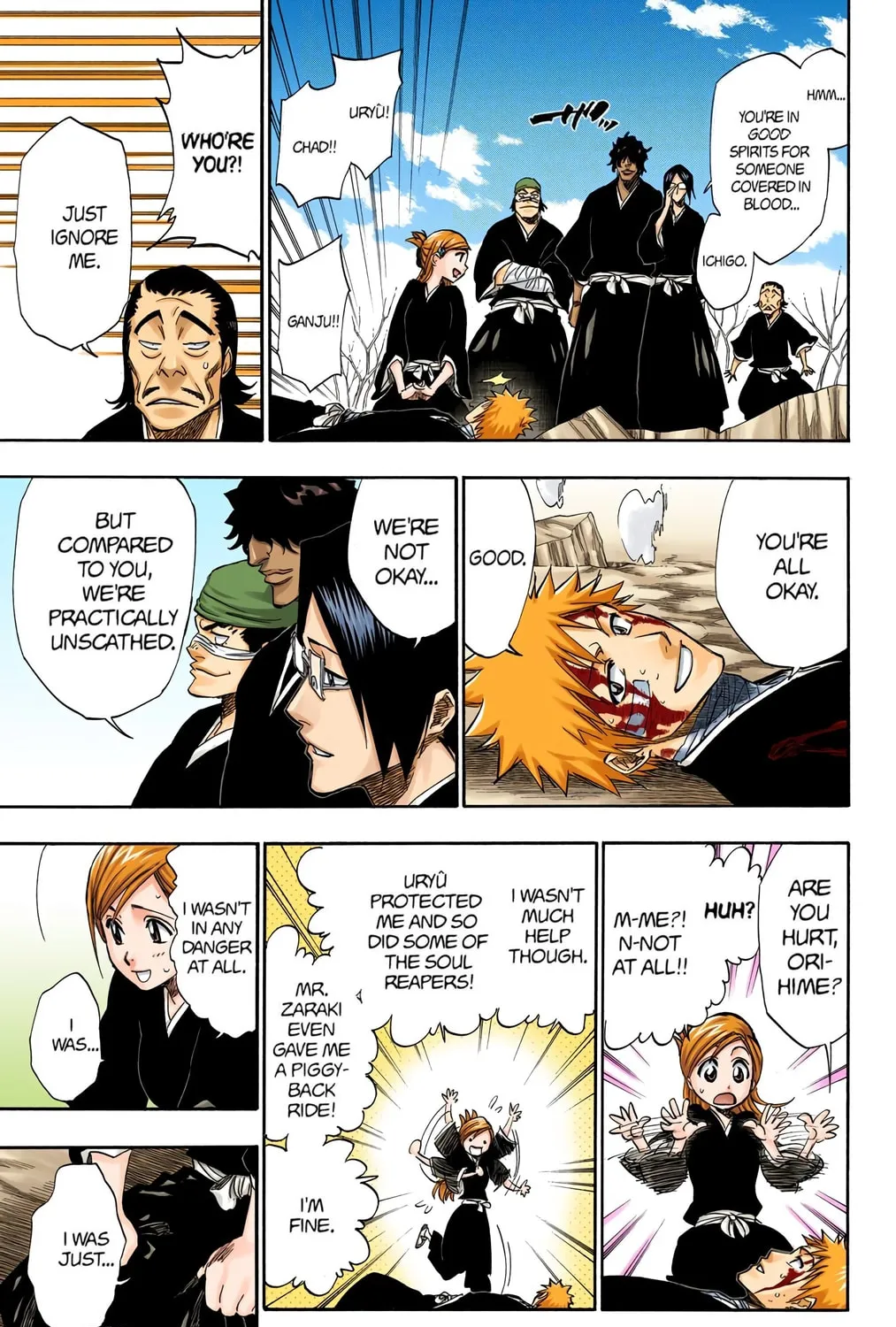 Bleach Colored Manga