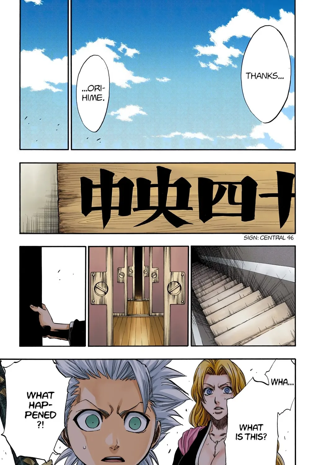 Bleach Colored Manga