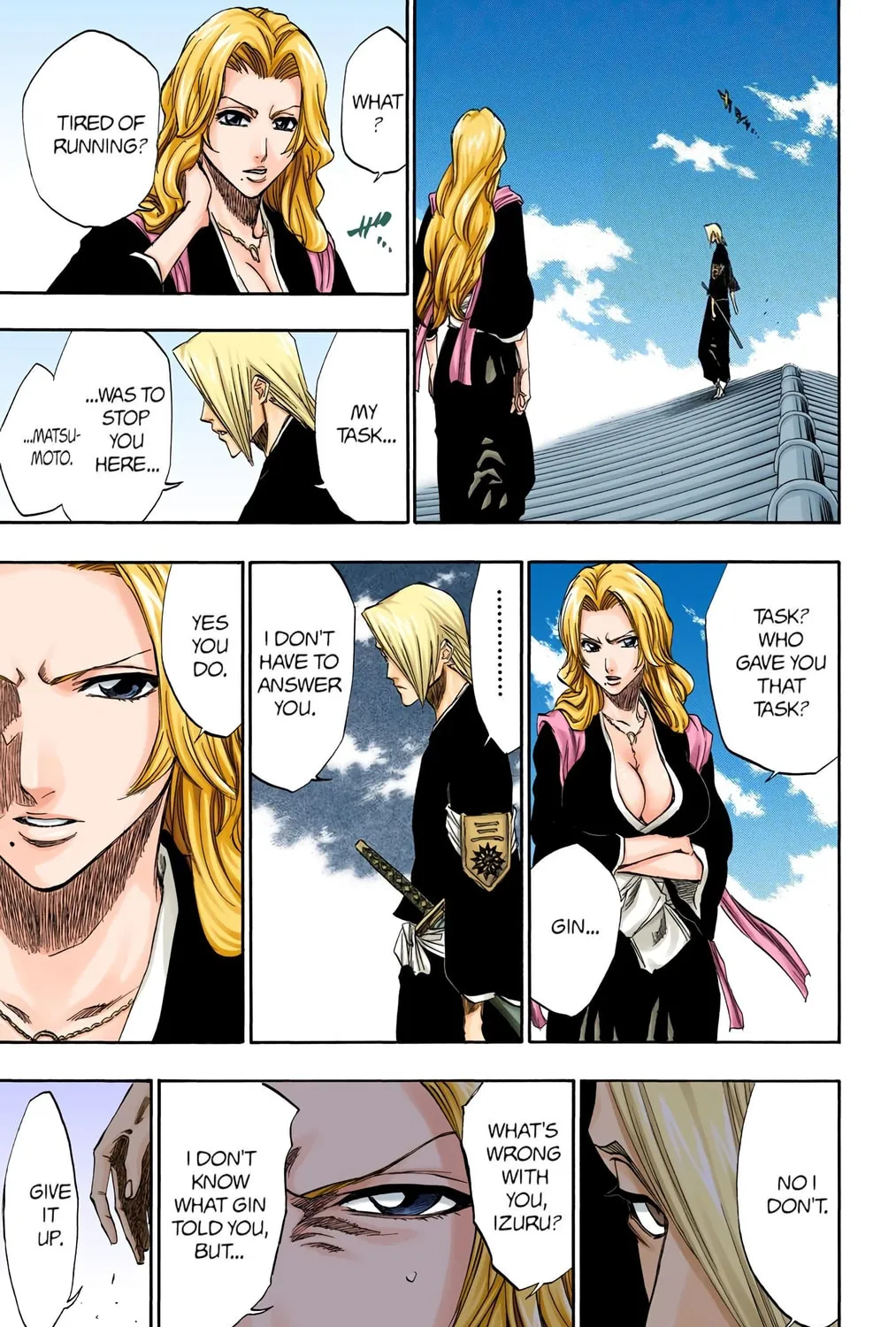 Bleach Colored Manga