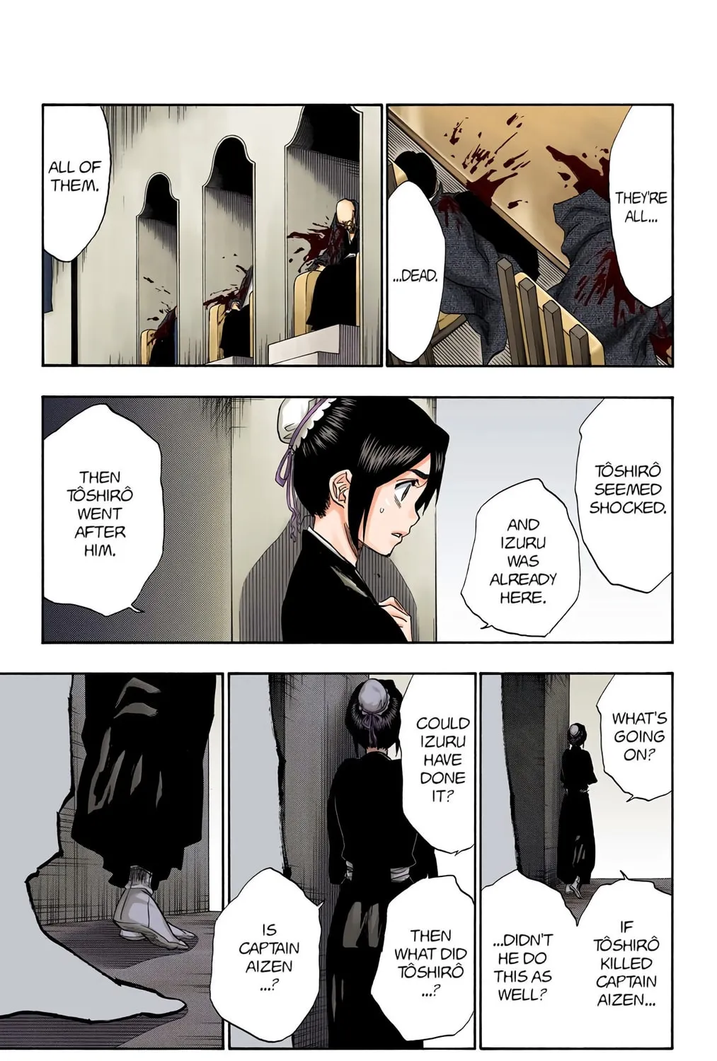 Bleach Colored Manga