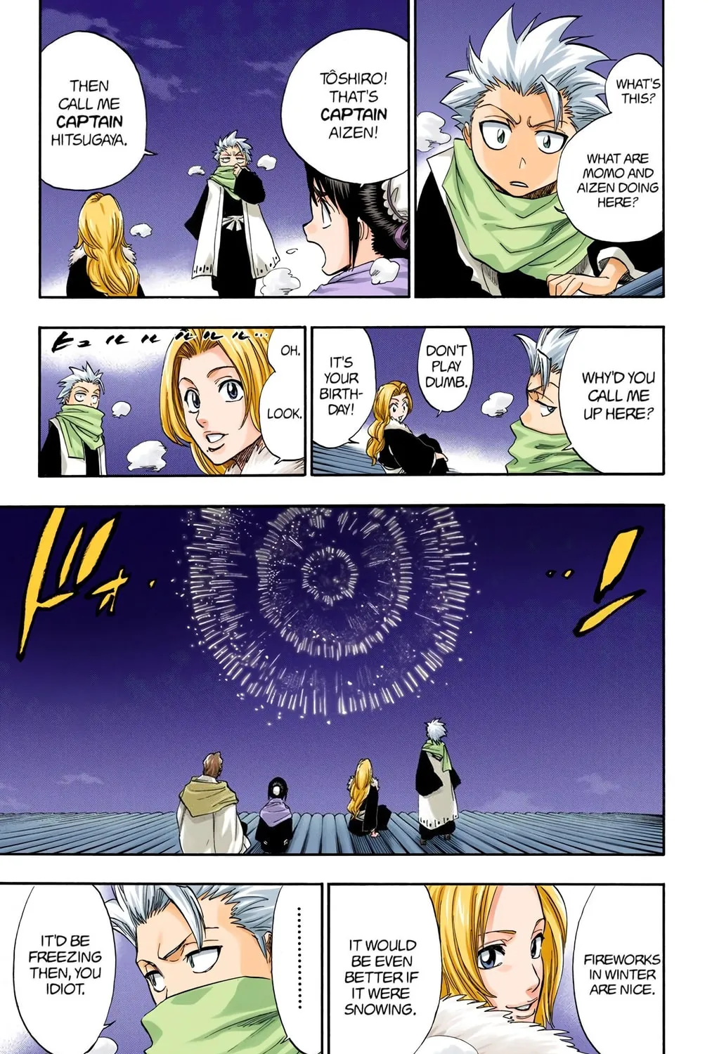 Bleach Colored Manga