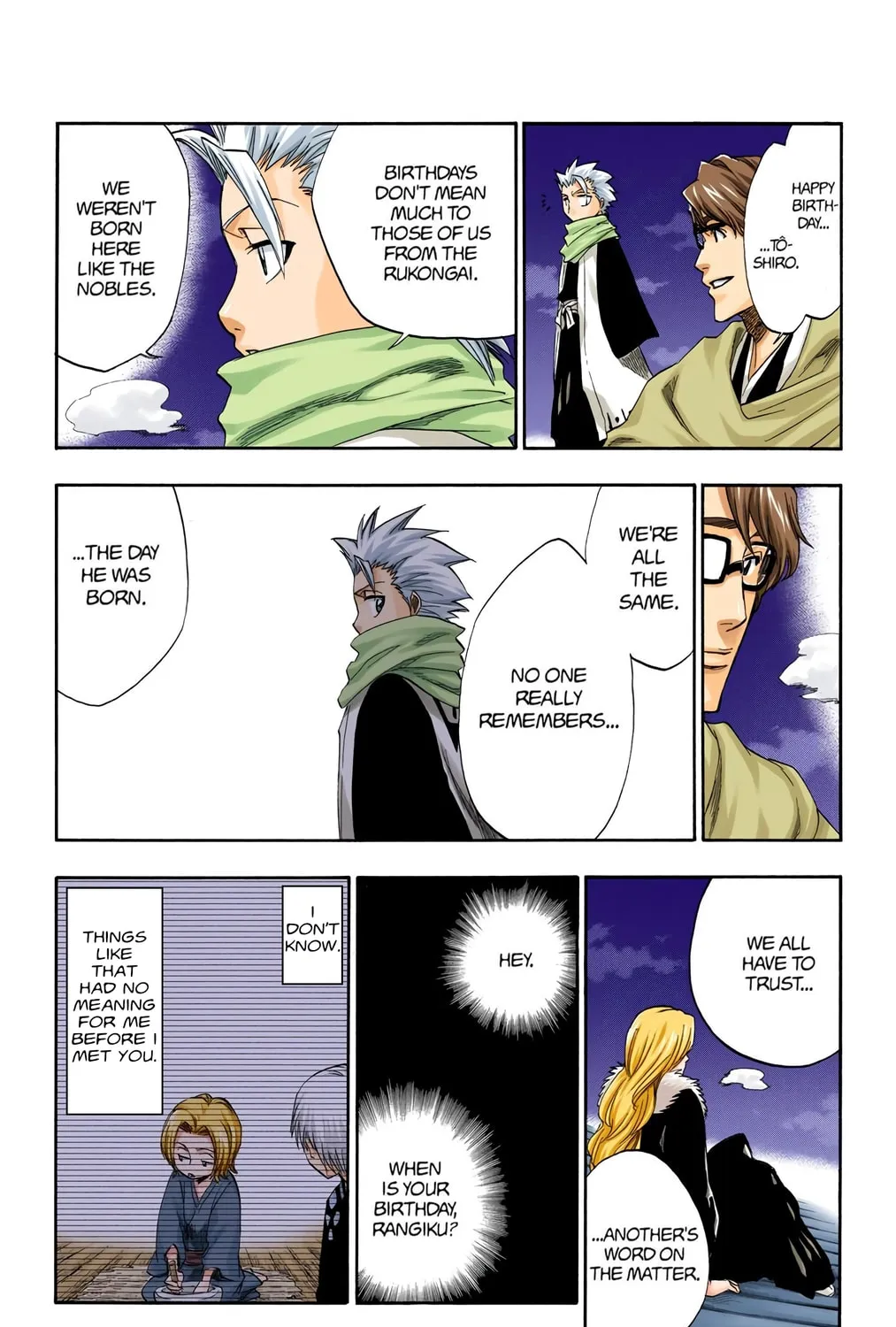 Bleach Colored Manga
