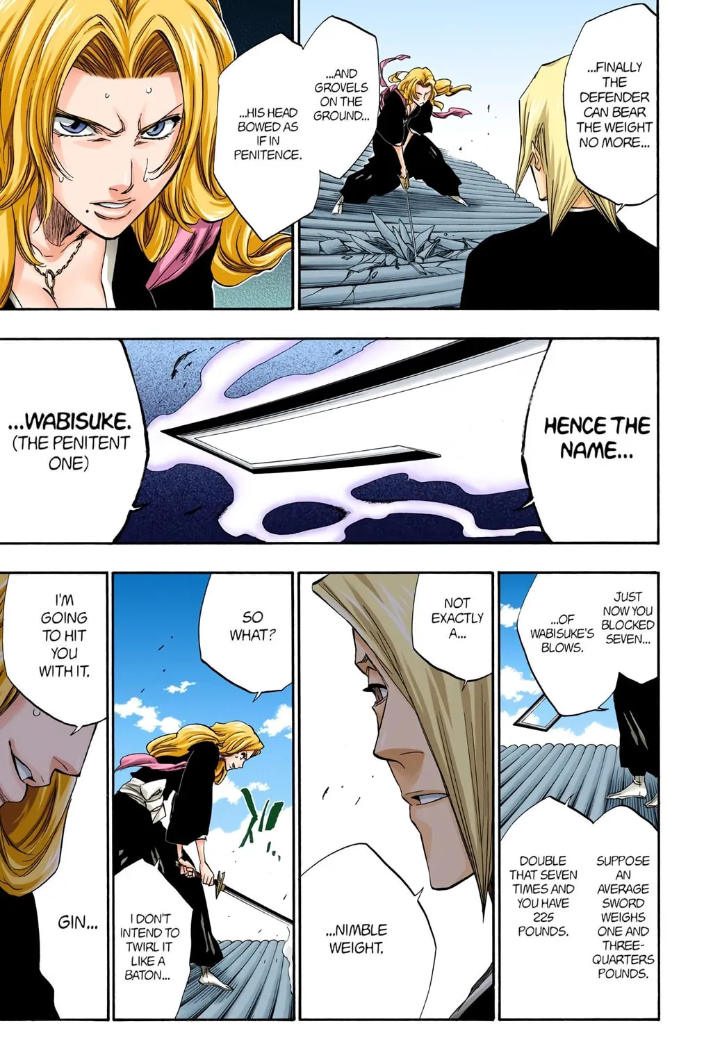 Bleach Colored Manga