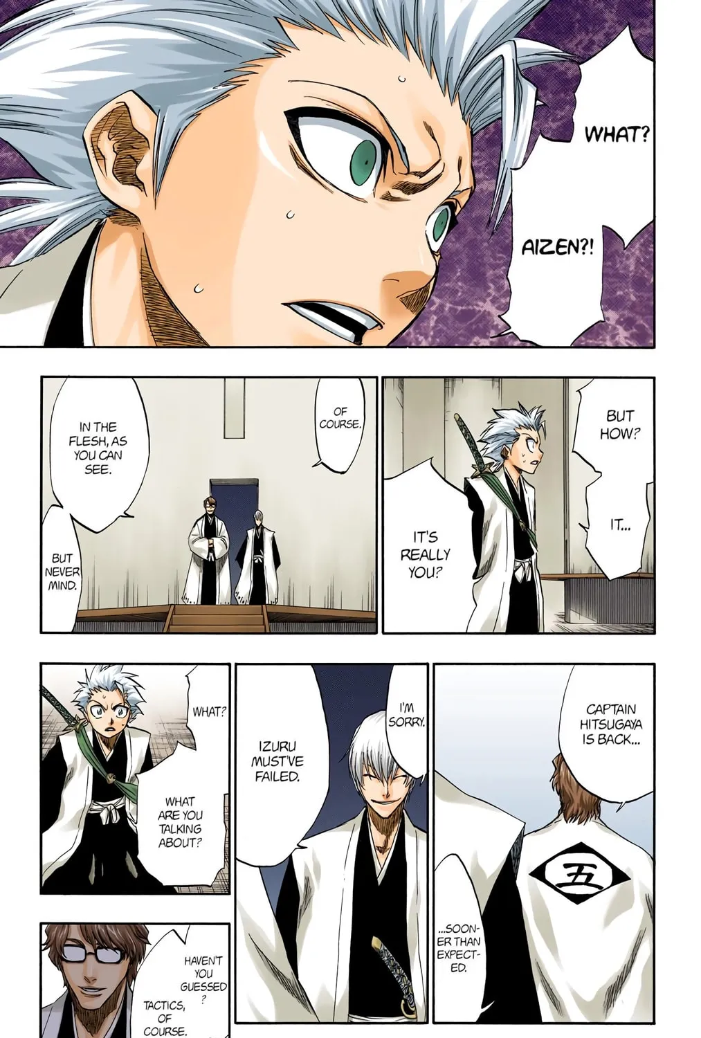 Bleach Colored Manga