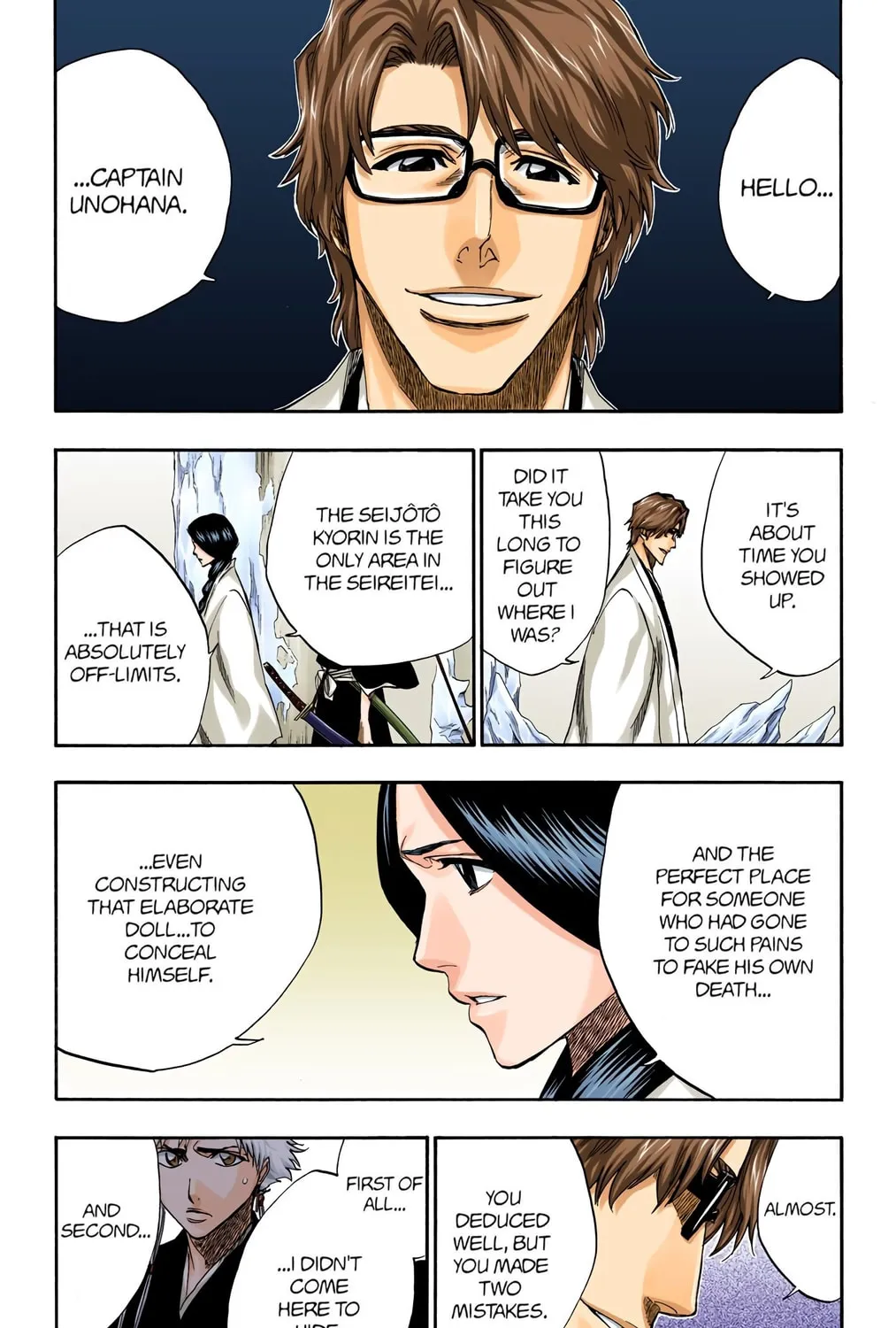 Bleach Colored Manga