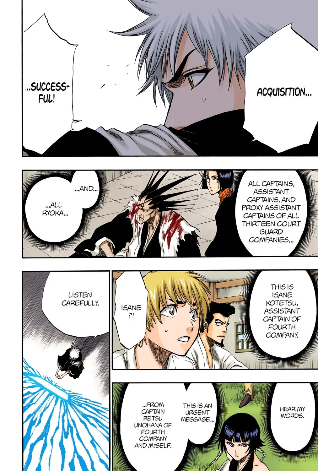 Bleach Colored Manga