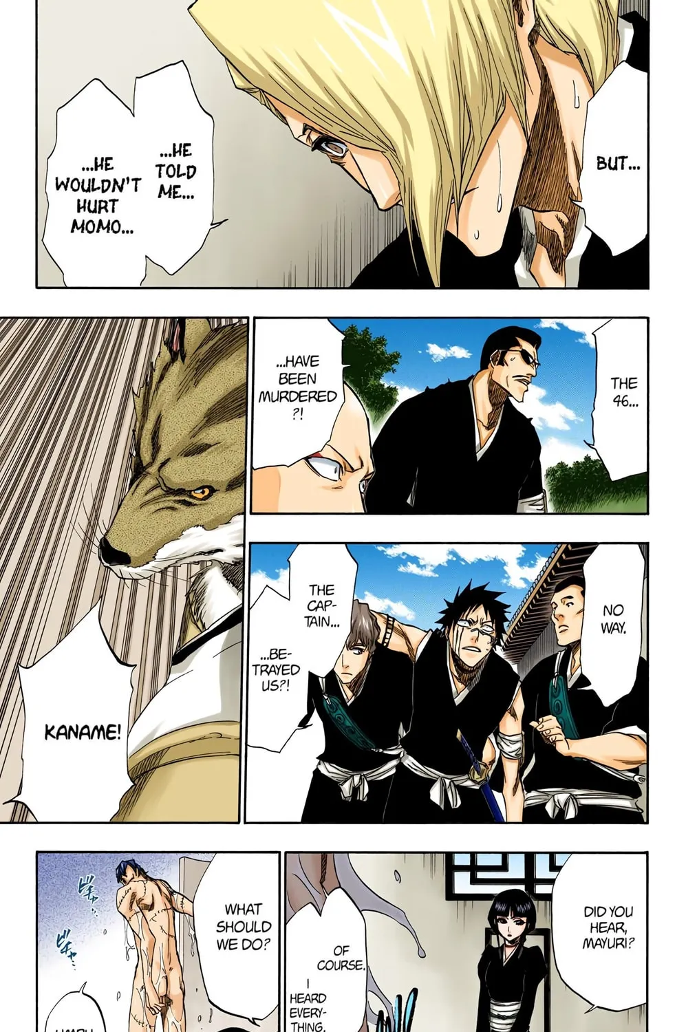 Bleach Colored Manga