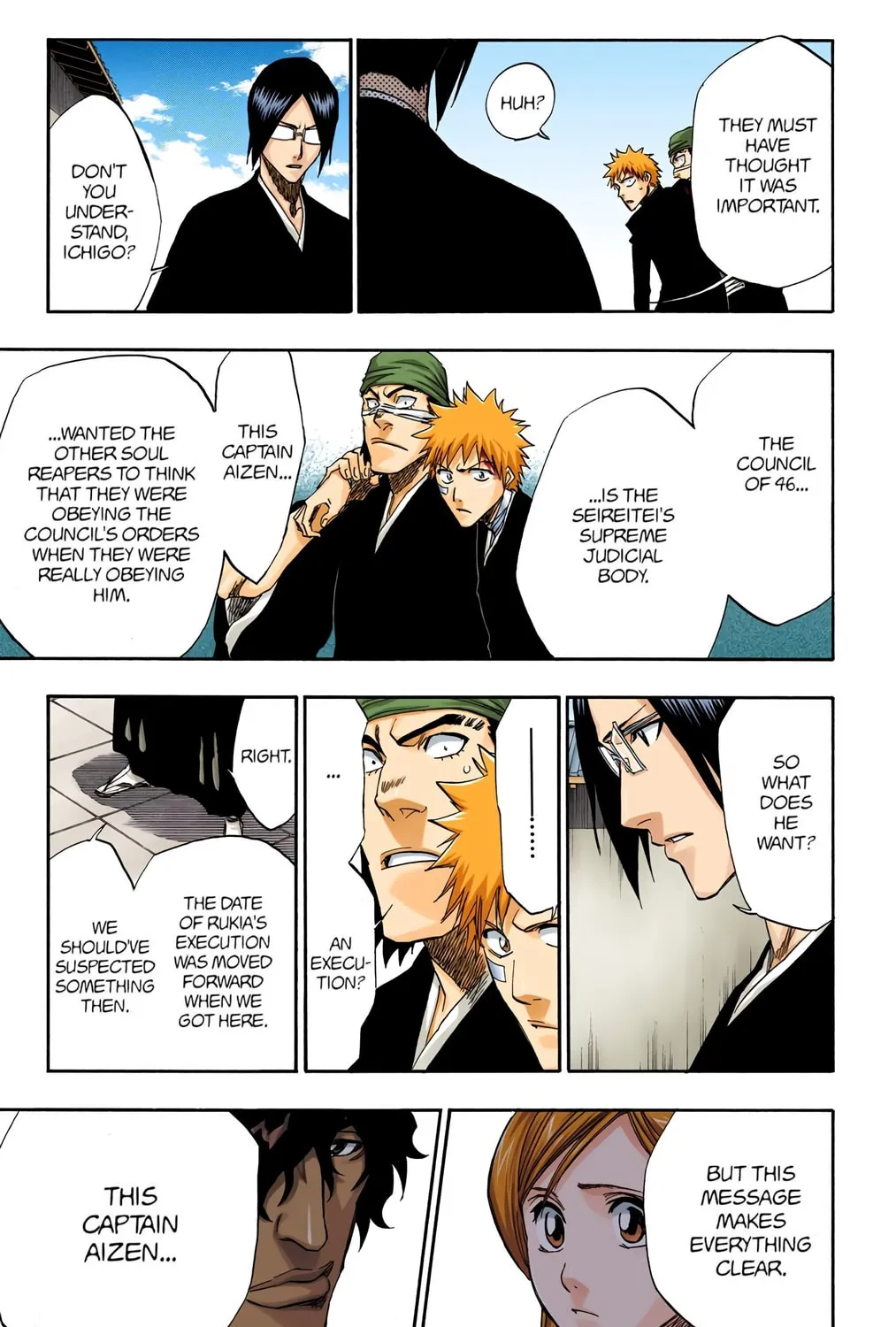Bleach Colored Manga