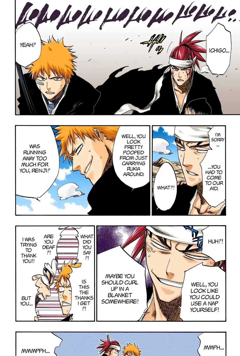 Bleach Colored Manga