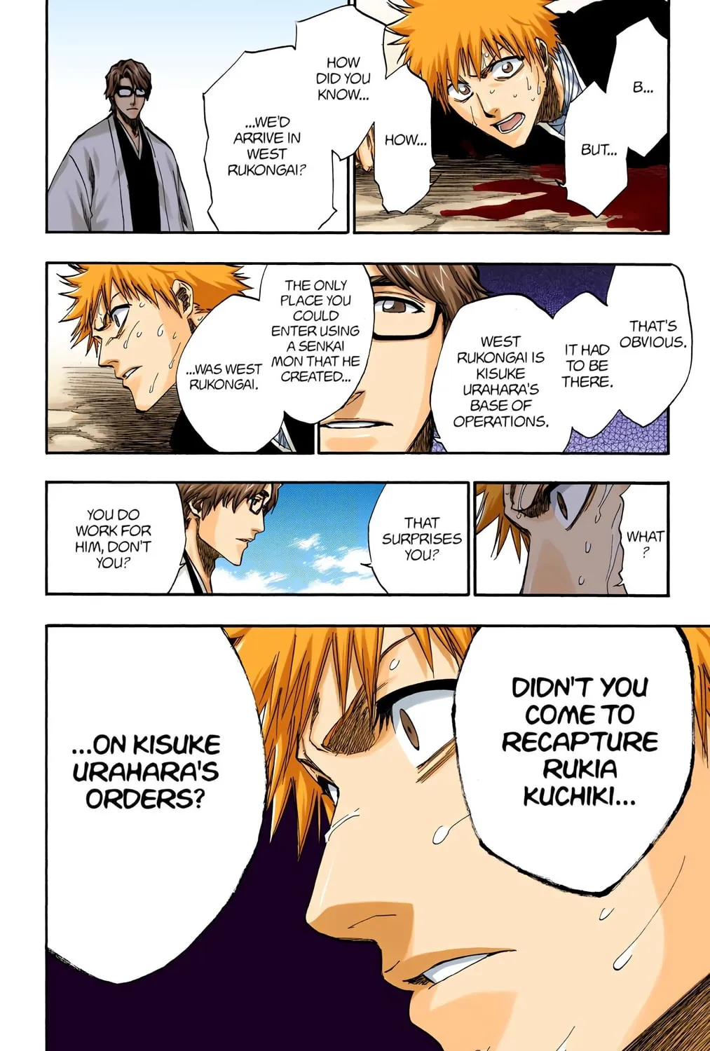 Bleach Colored Manga