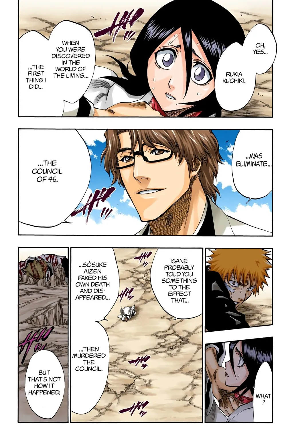 Bleach Colored Manga