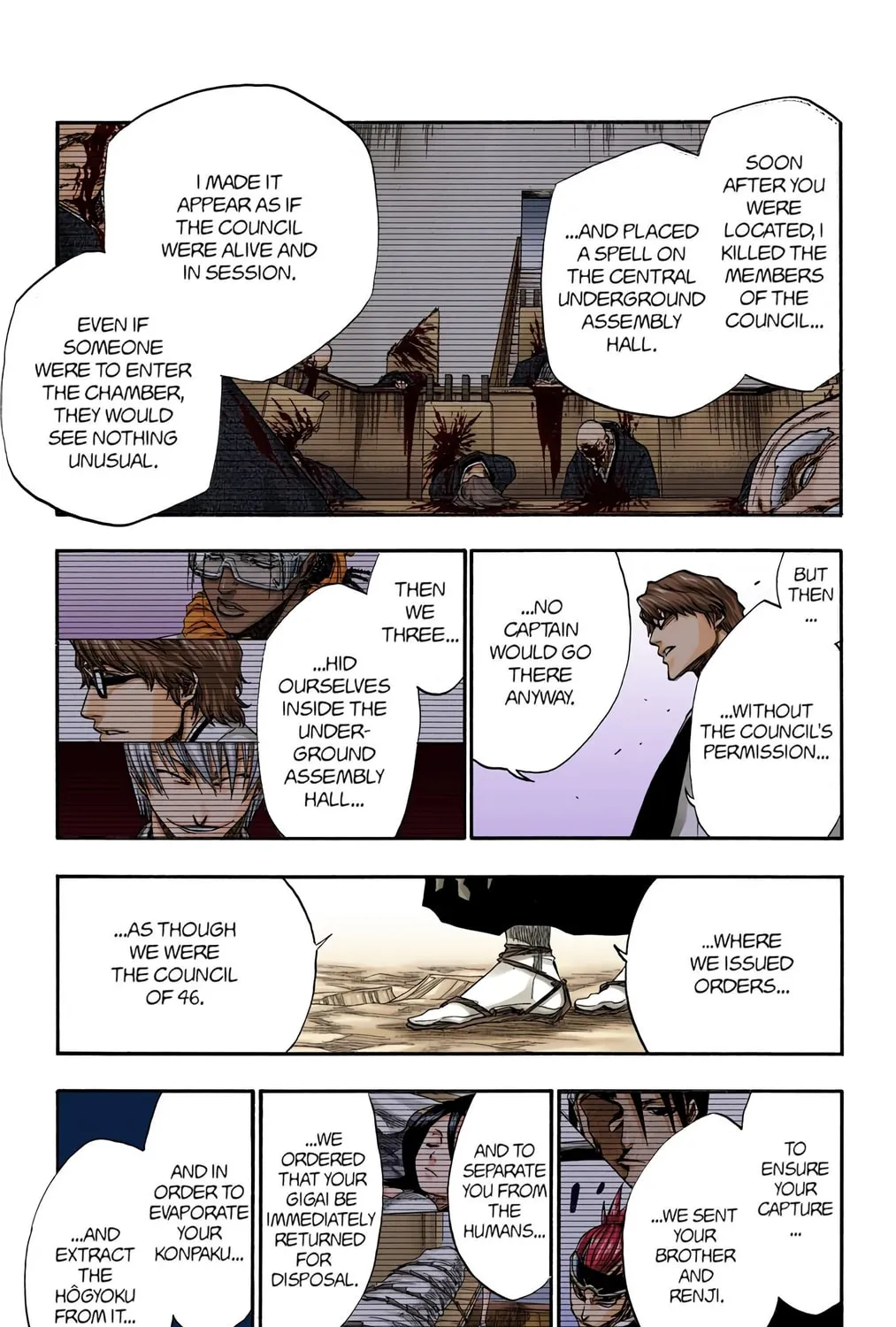 Bleach Colored Manga