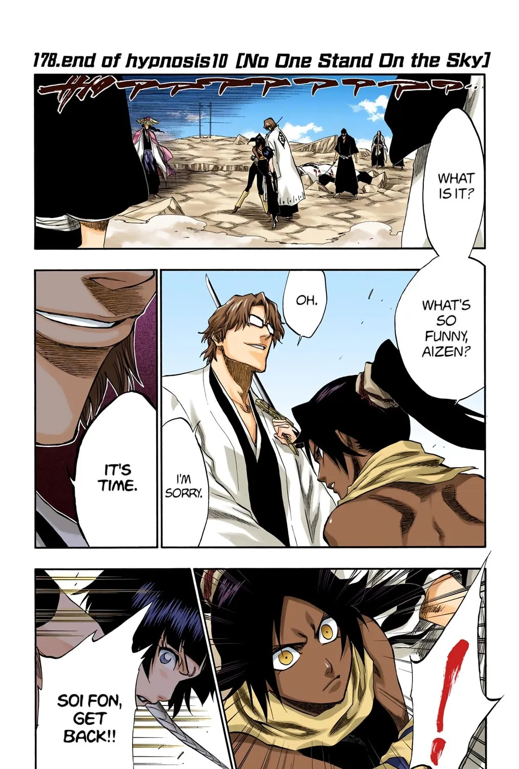 Bleach Colored Manga