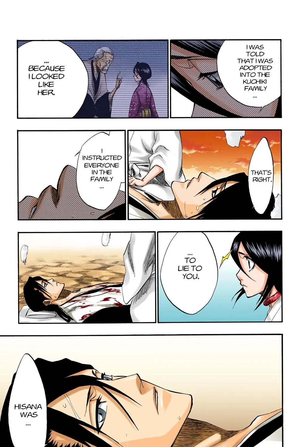 Bleach Colored Manga