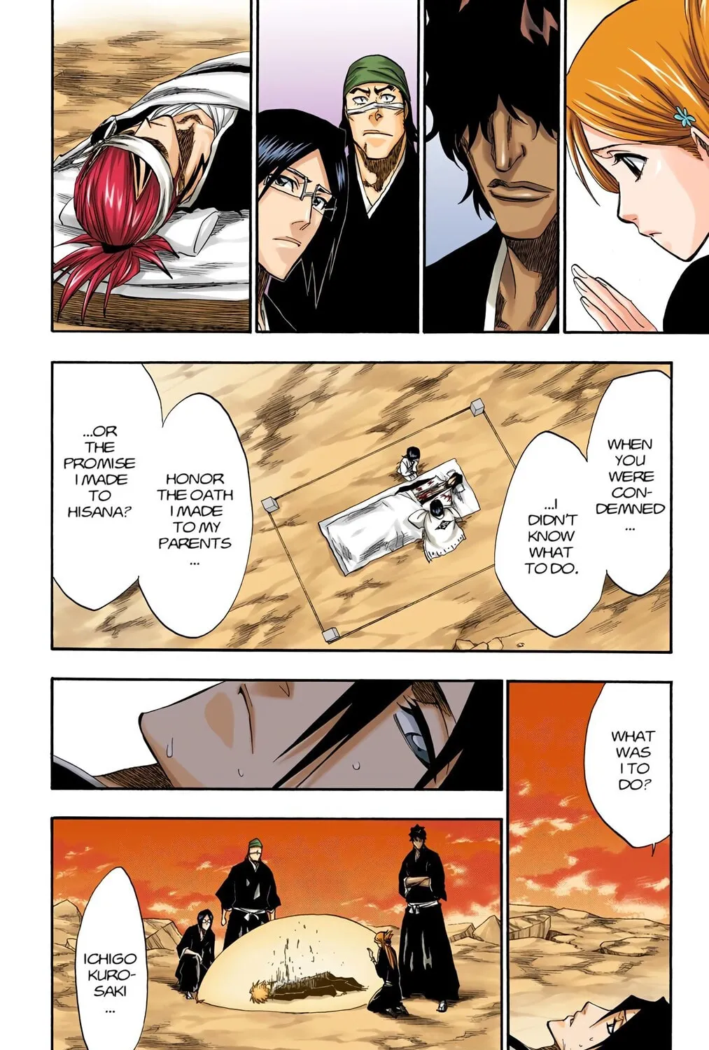 Bleach Colored Manga