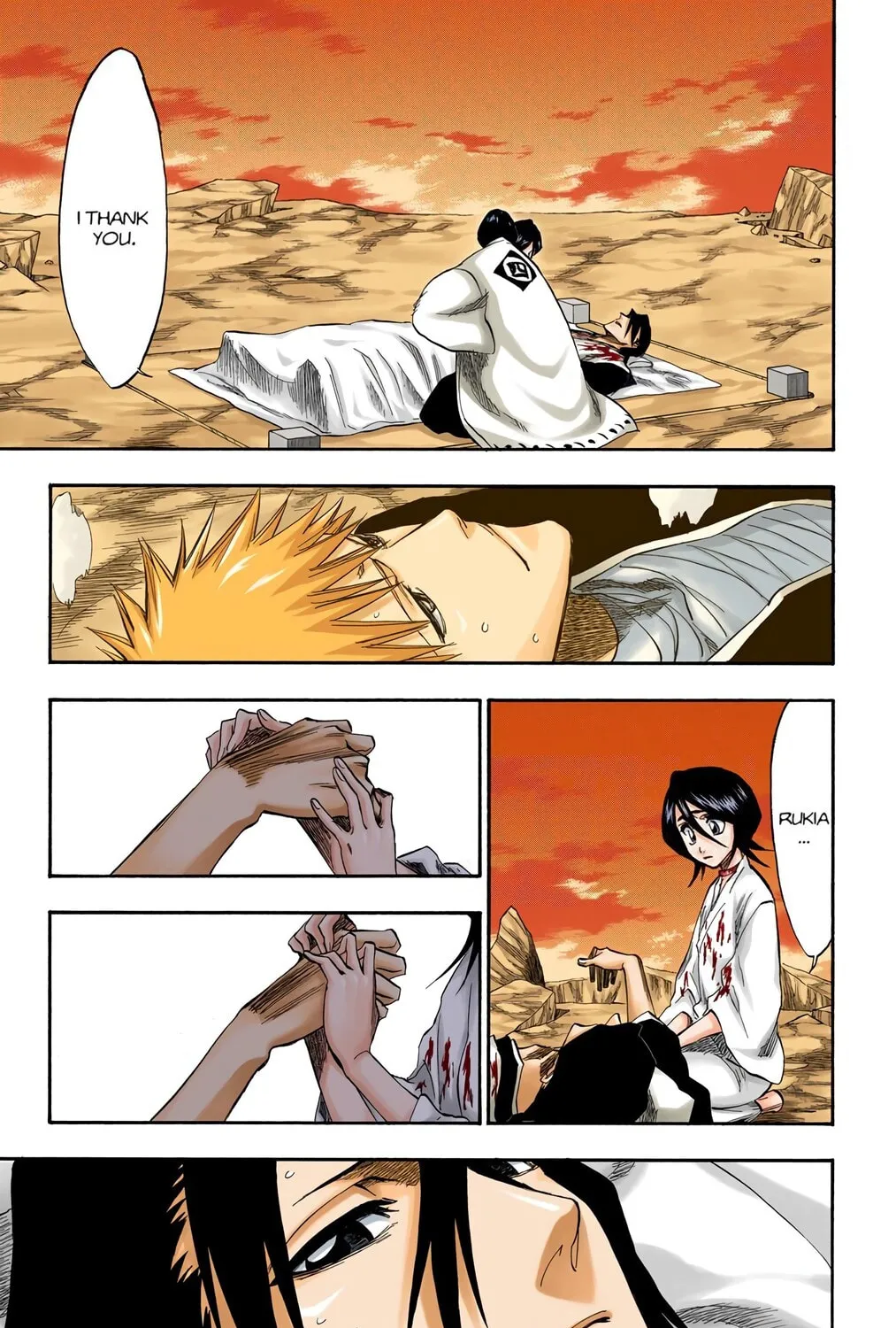Bleach Colored Manga
