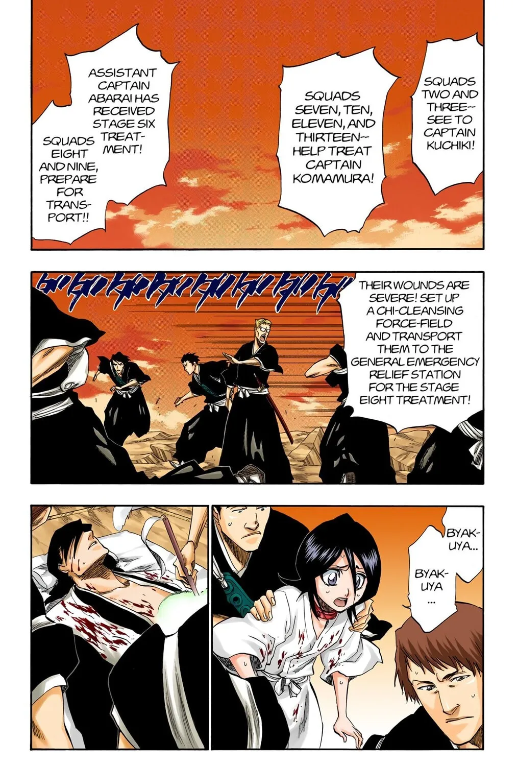 Bleach Colored Manga