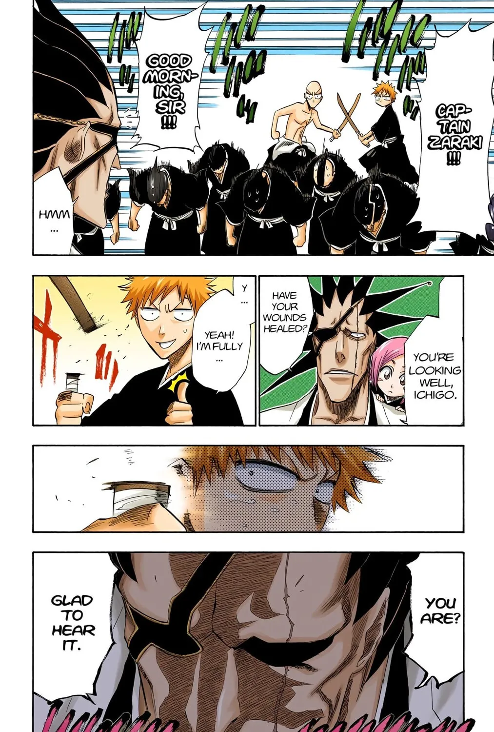 Bleach Colored Manga