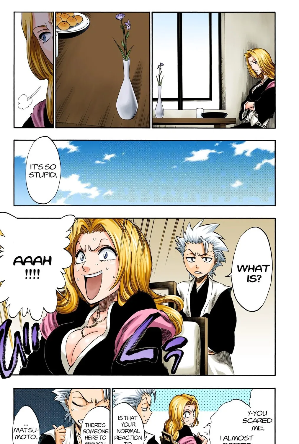 Bleach Colored Manga