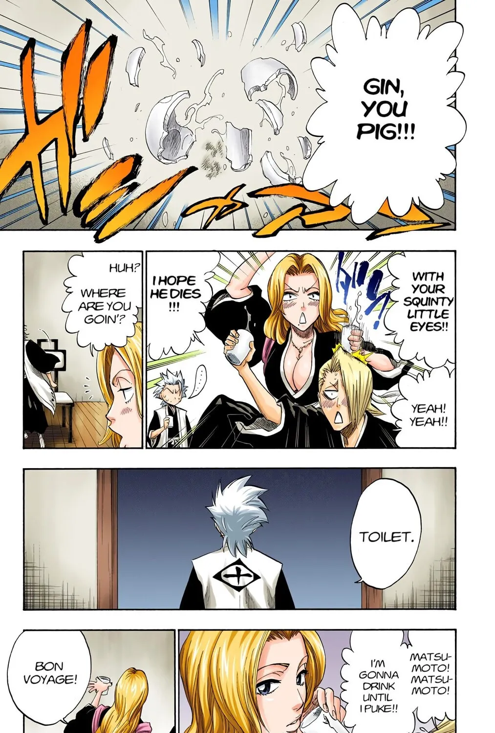 Bleach Colored Manga