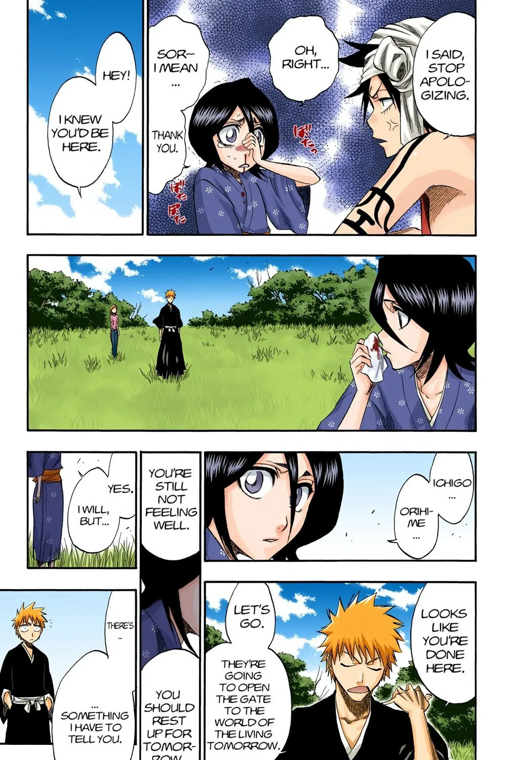 Bleach Colored Manga
