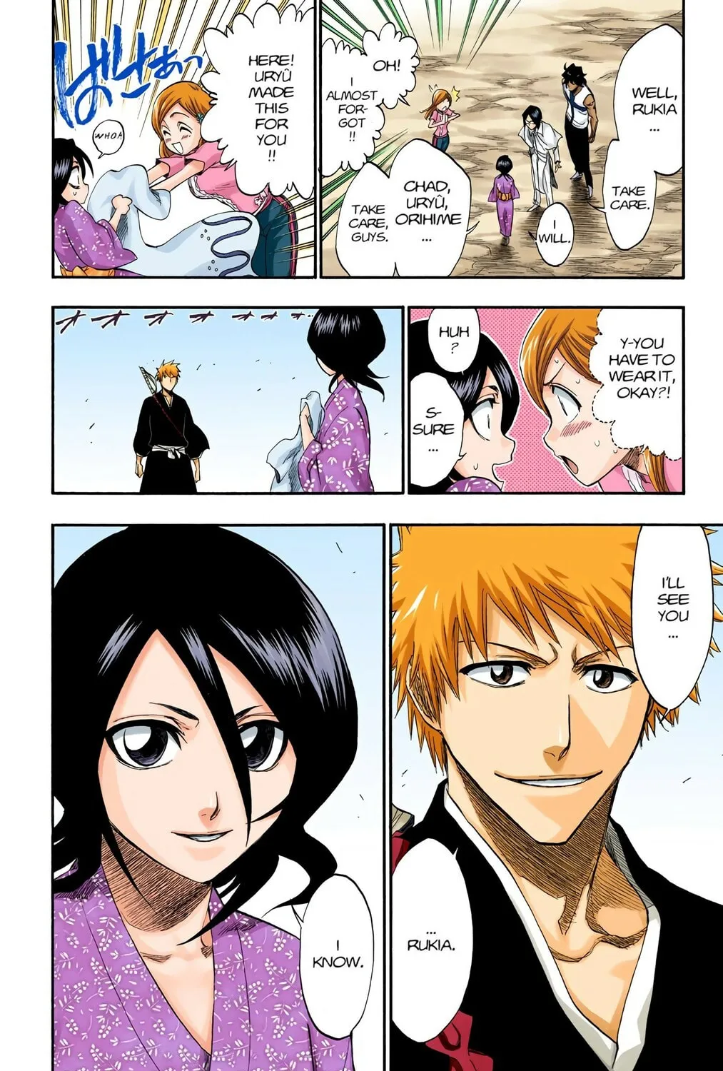 Bleach Colored Manga