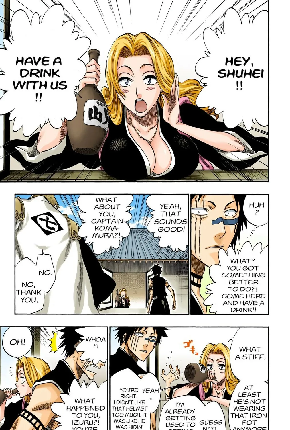 Bleach Colored Manga