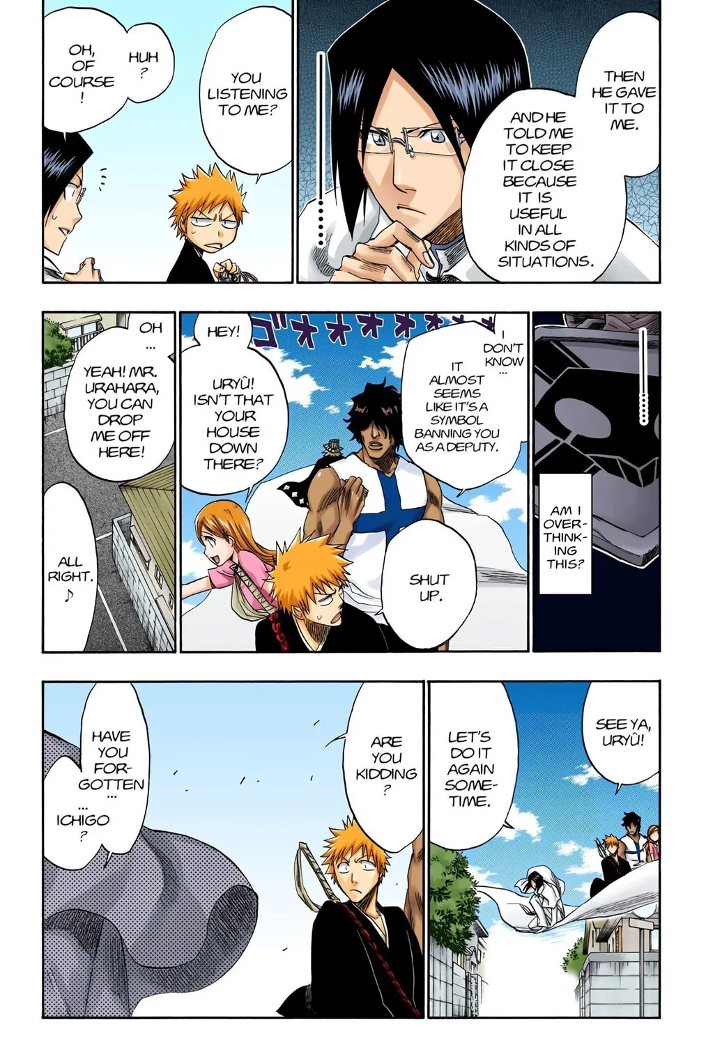 Bleach Colored Manga