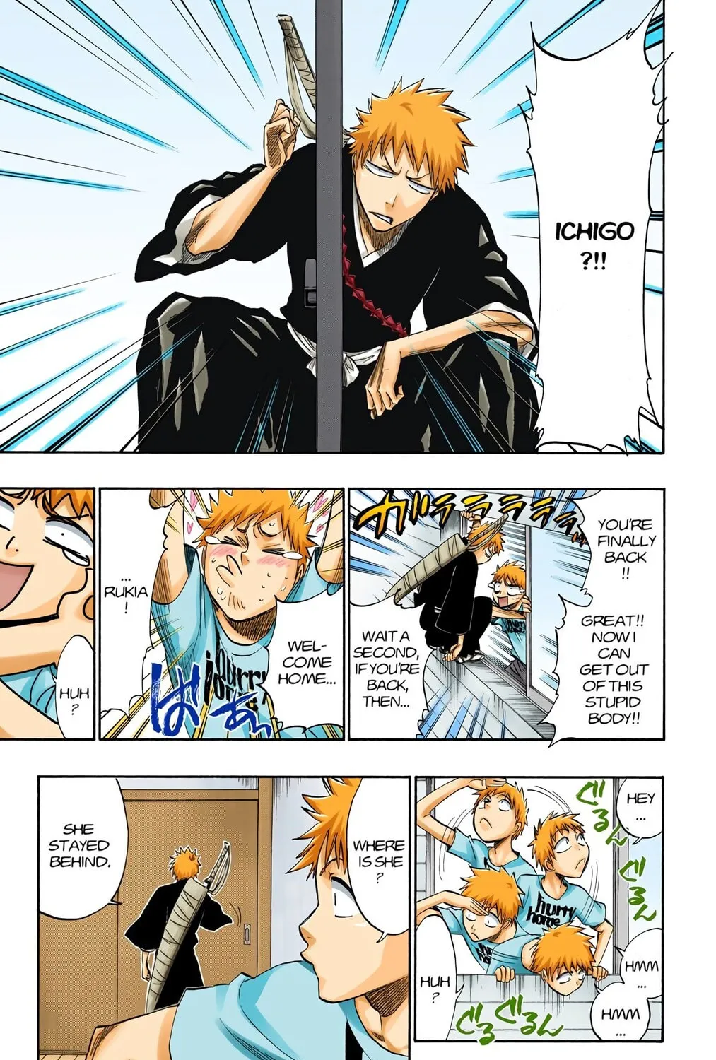 Bleach Colored Manga
