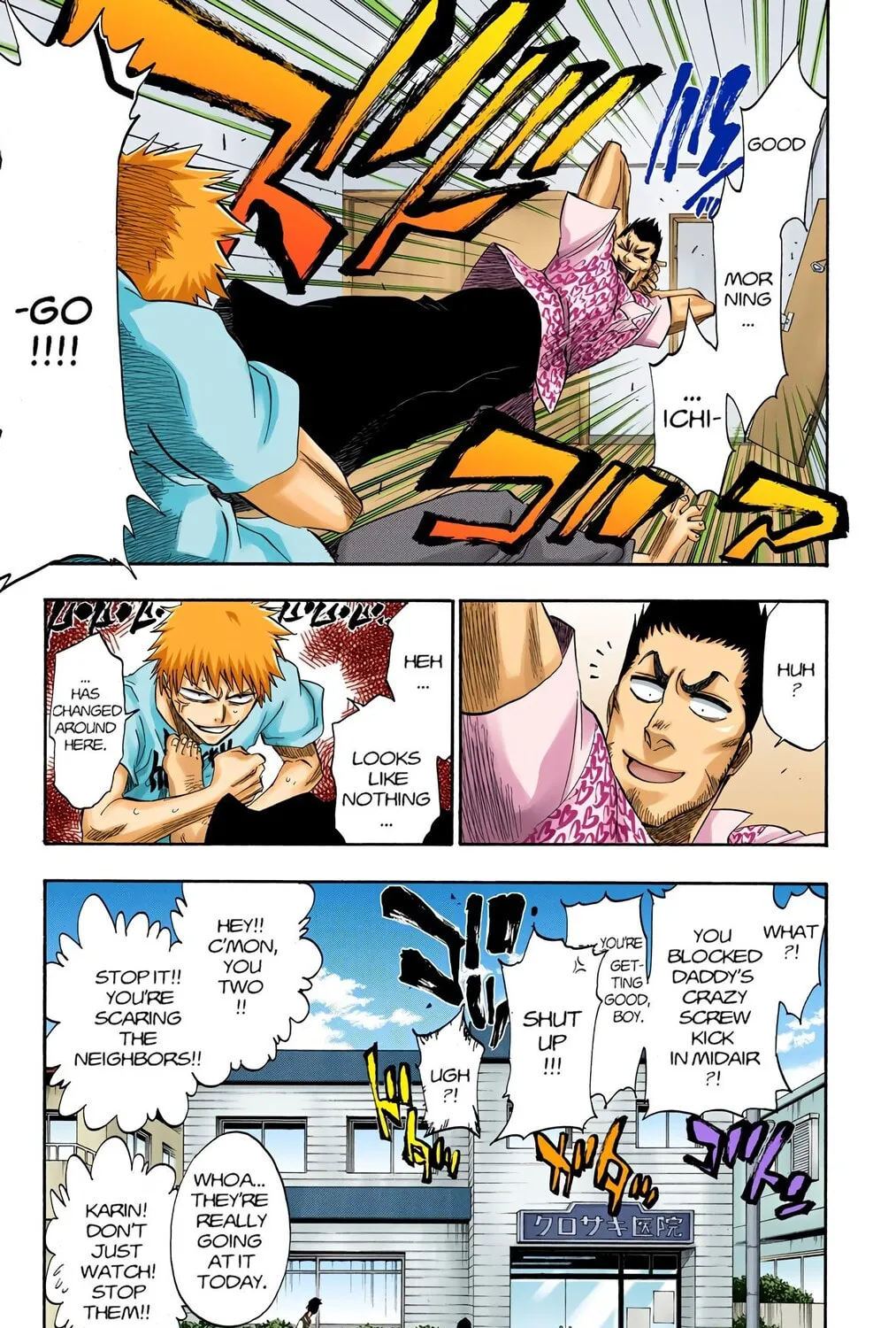 Bleach Colored Manga