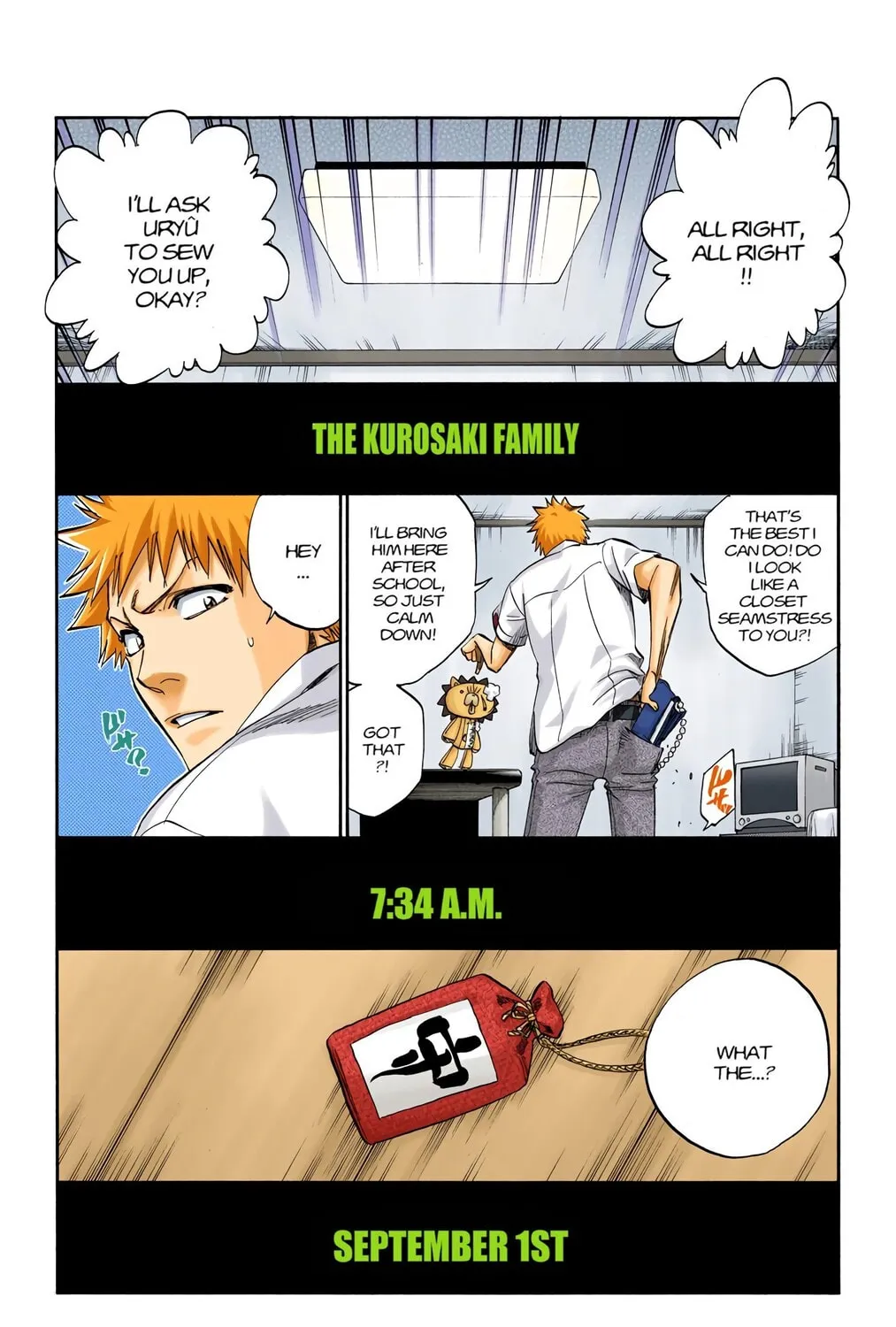 Bleach Colored Manga