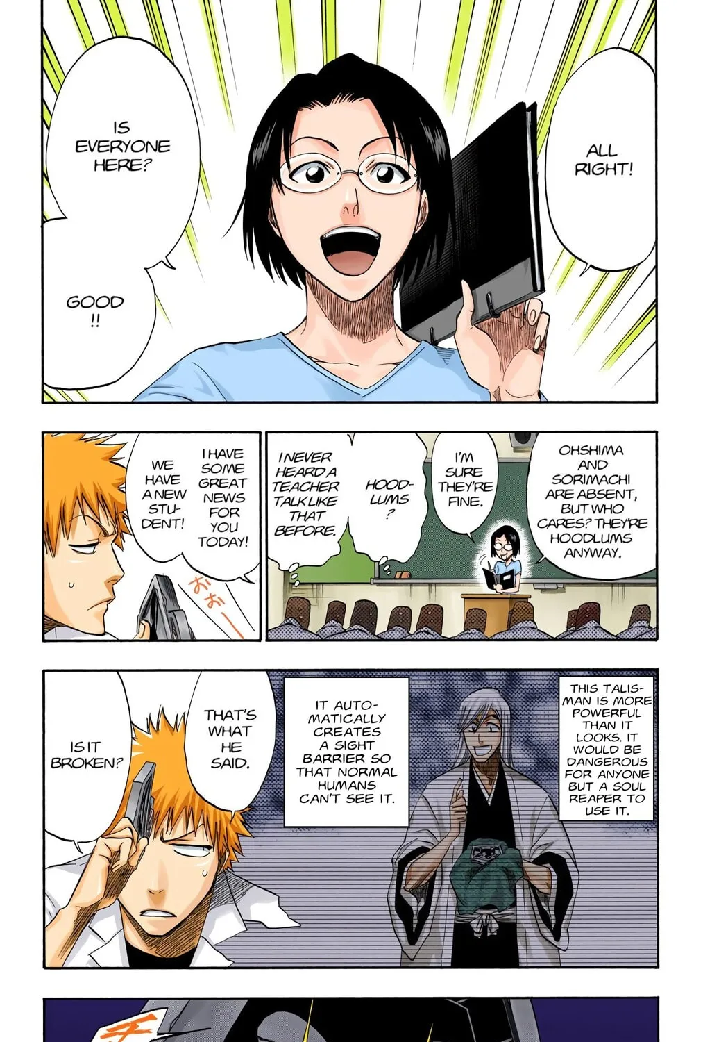 Bleach Colored Manga