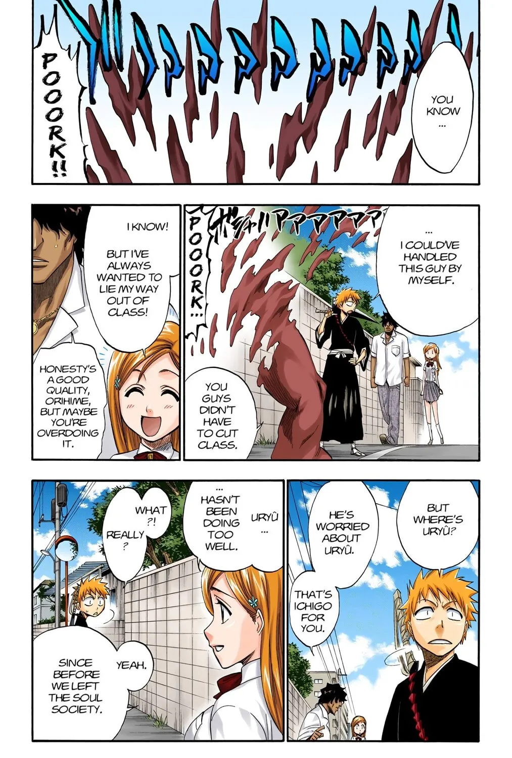 Bleach Colored Manga
