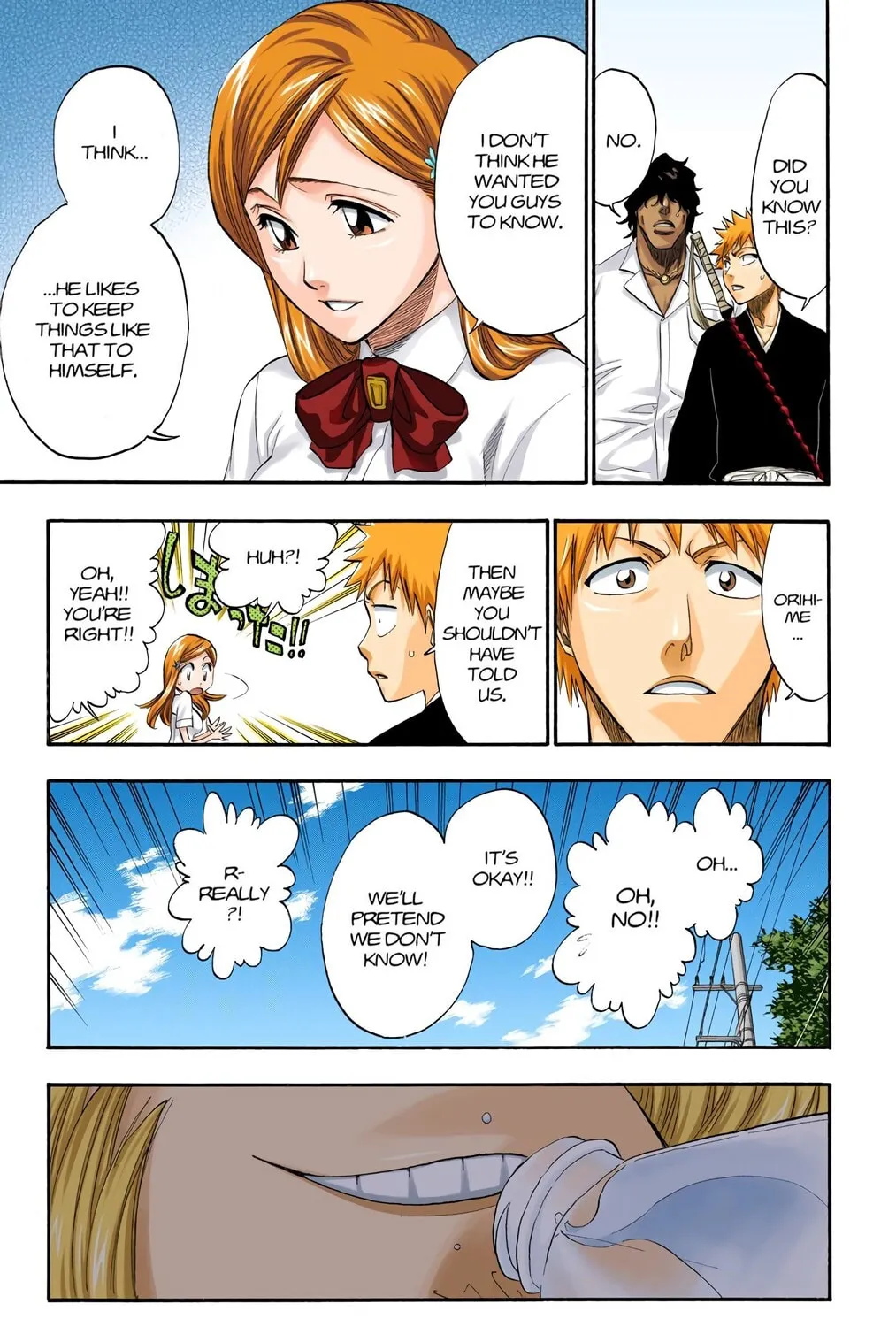 Bleach Colored Manga