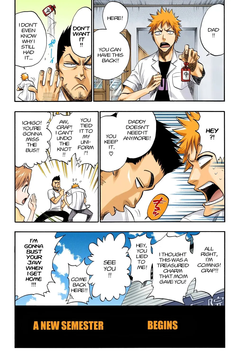 Bleach Colored Manga