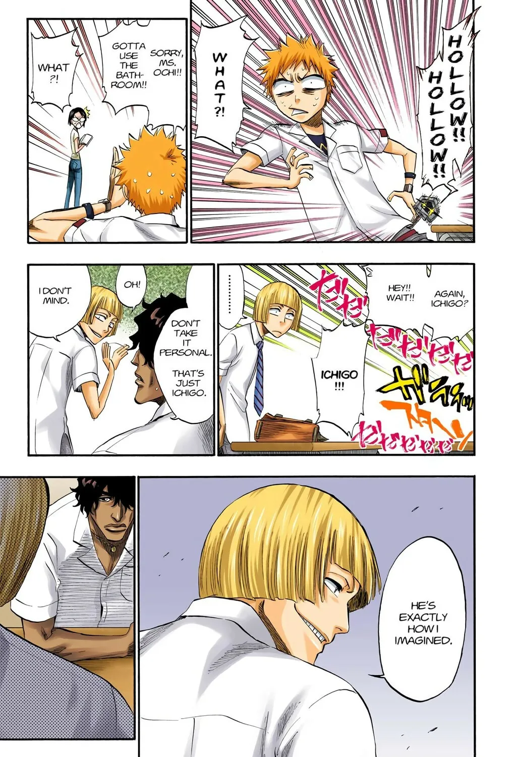 Bleach Colored Manga