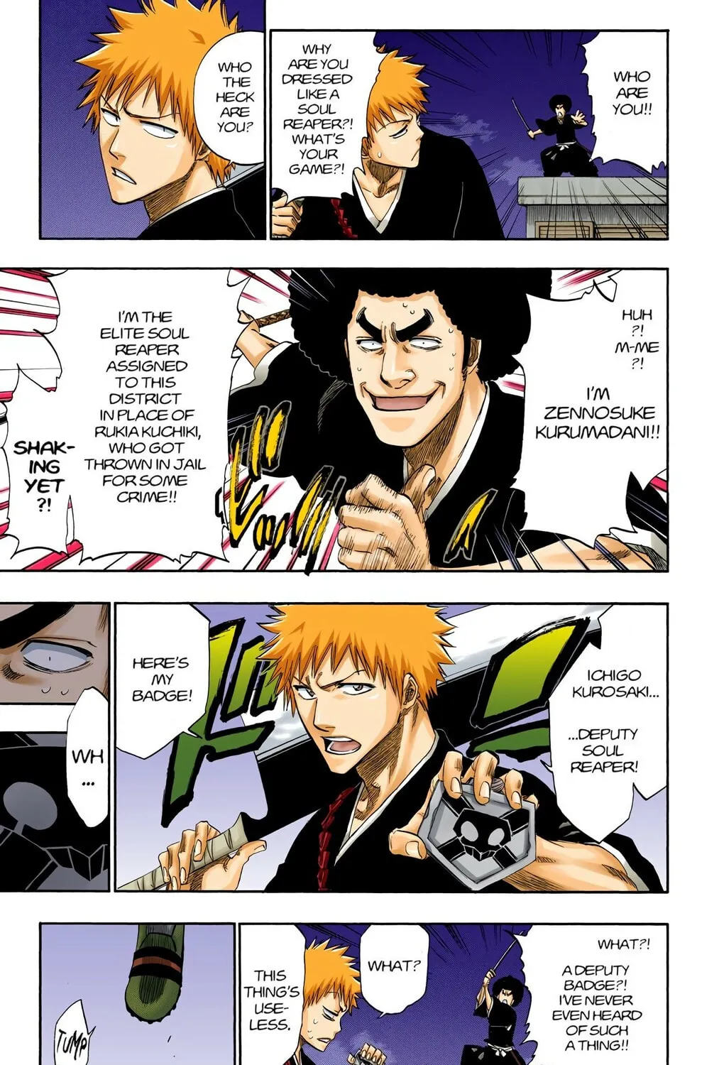 Bleach Colored Manga