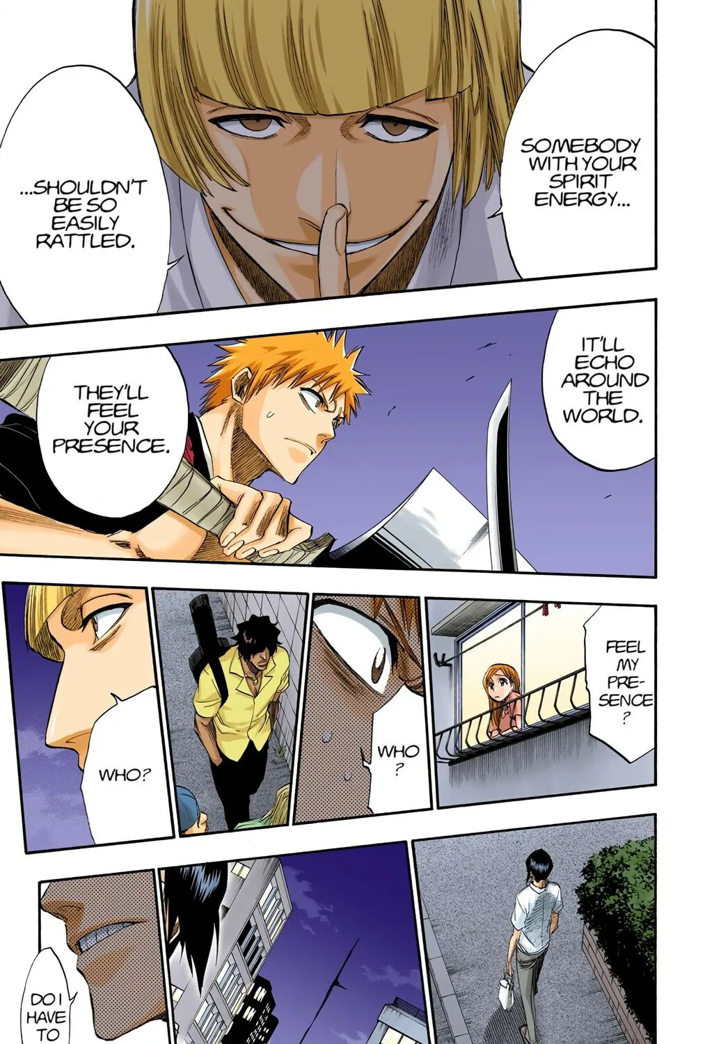 Bleach Colored Manga