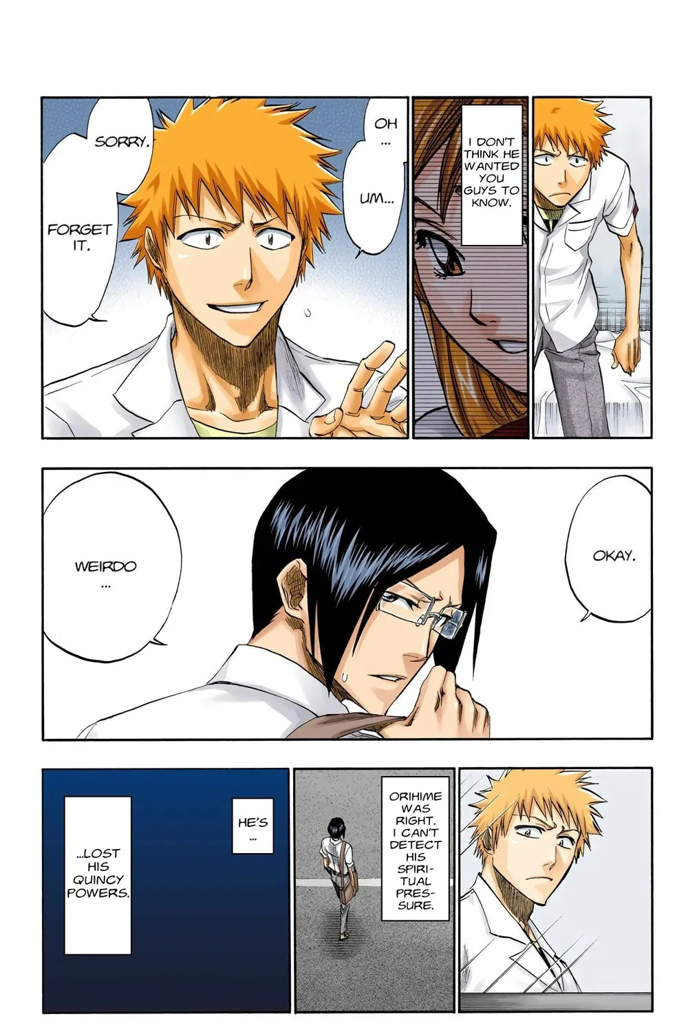 Bleach Colored Manga