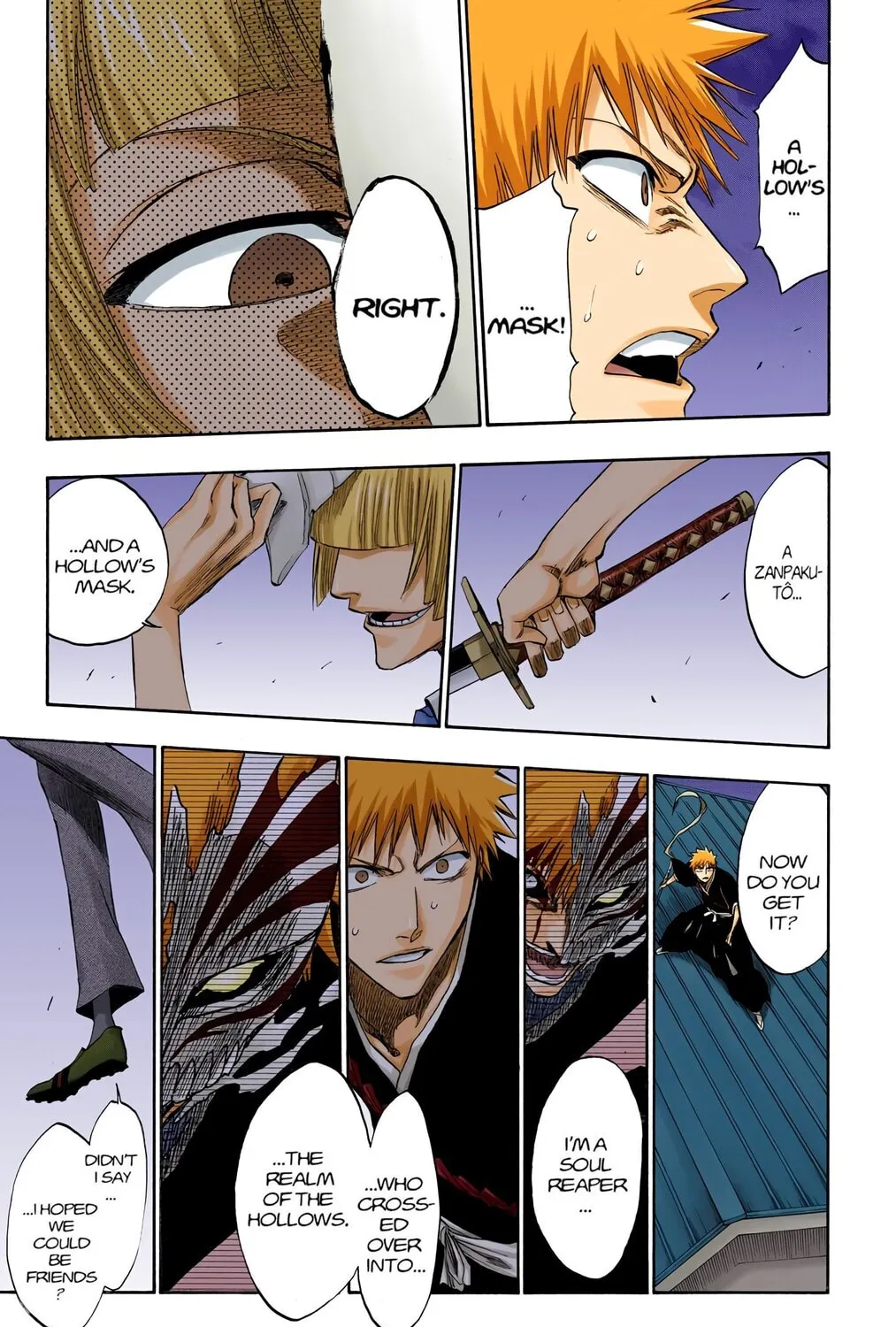 Bleach Colored Manga