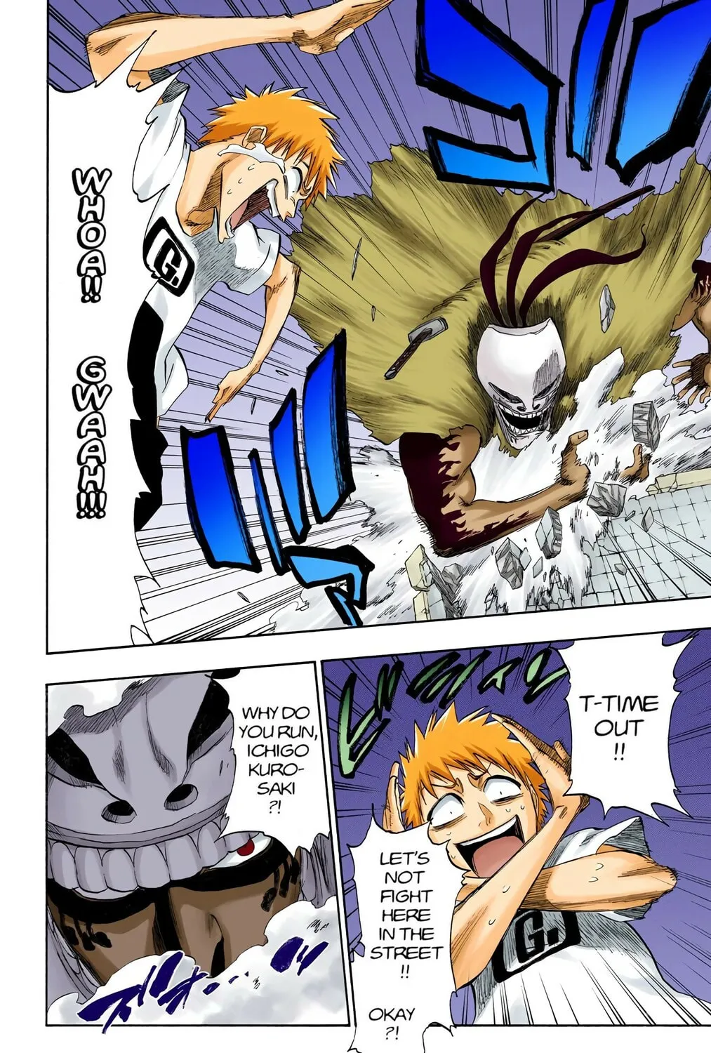 Bleach Colored Manga