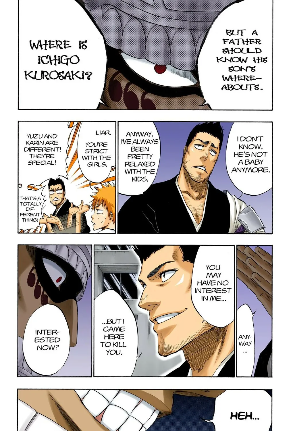Bleach Colored Manga