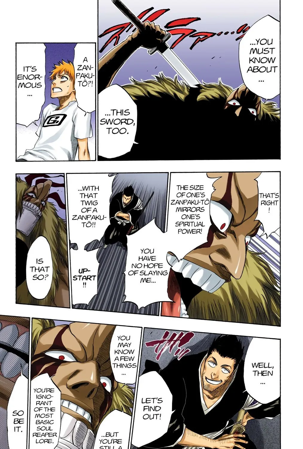 Bleach Colored Manga